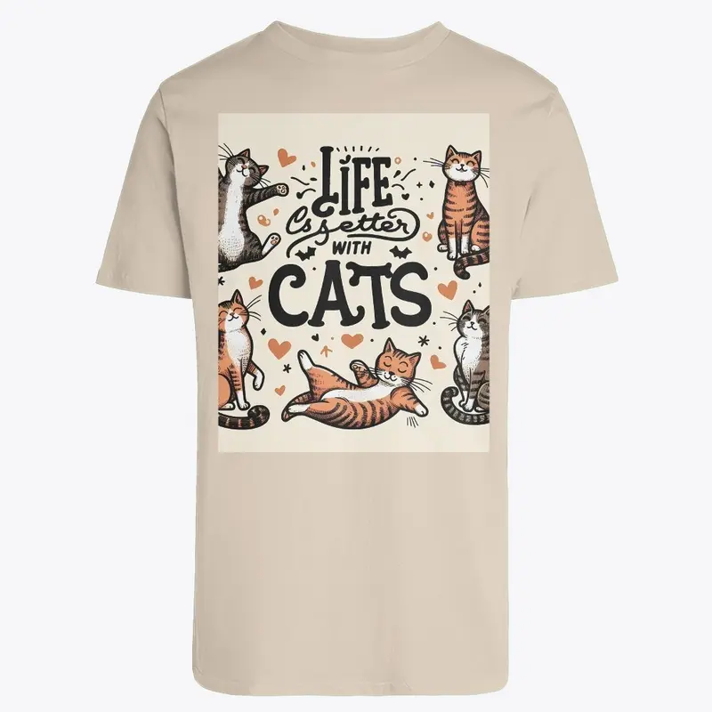 Life Is Better With Cats Design